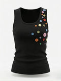 Button candy tank